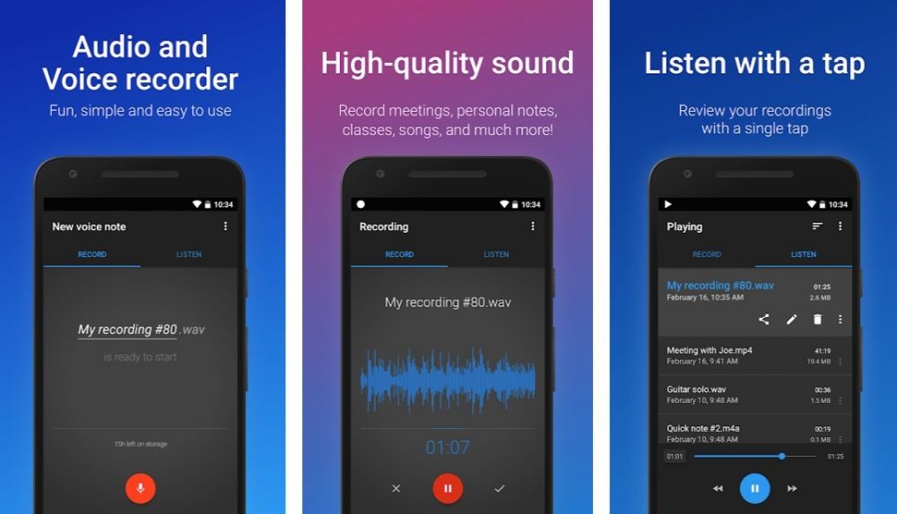 7 Aplikasi Rekaman Suara Bagus yang Patut di Download