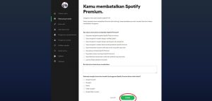 Cara Membatalkan Spotify Premium yang mudah