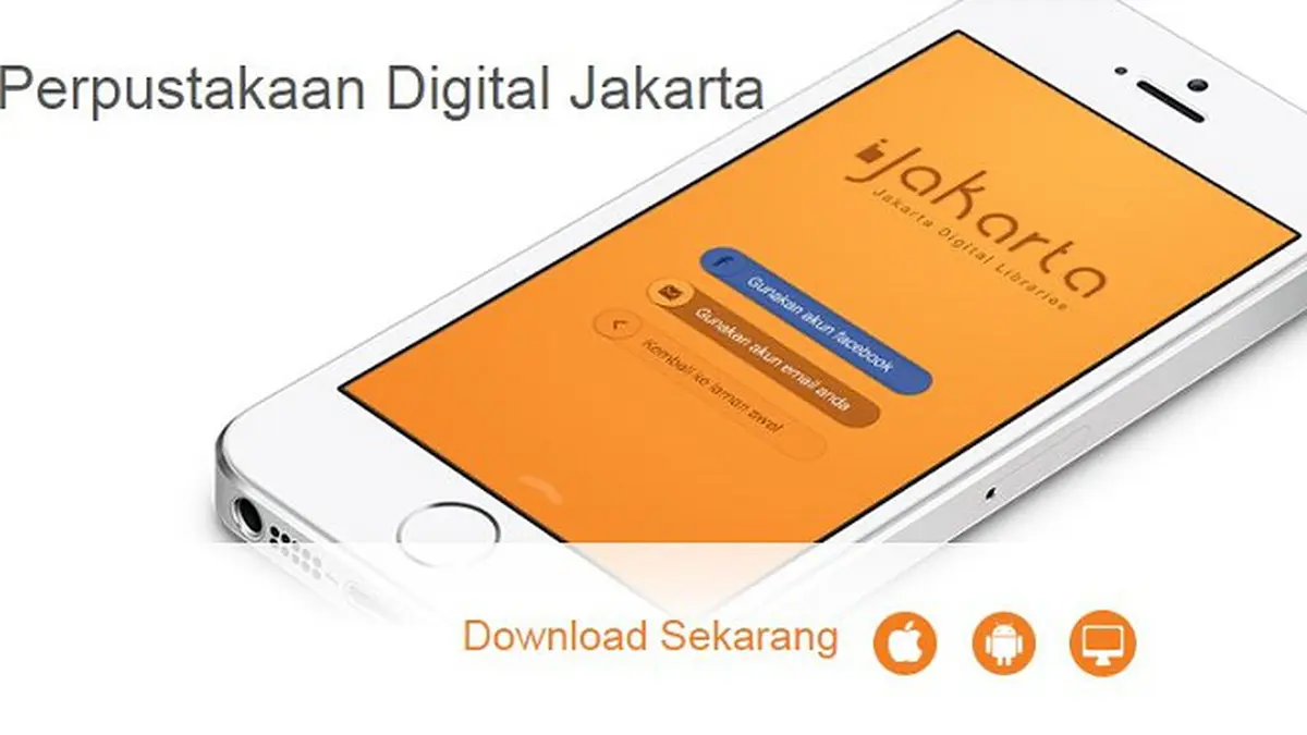 Aplikasi Perpustakaan Digital Indonesia 