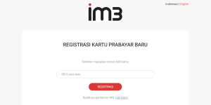Cara Registrasi Kartu Indosat Nomor Baru