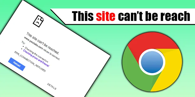Cara Mengatasi Error This Site Can't Be Reached
