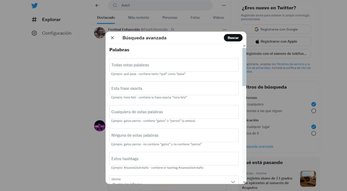 Cara Search di Twitter Tanpa Login 