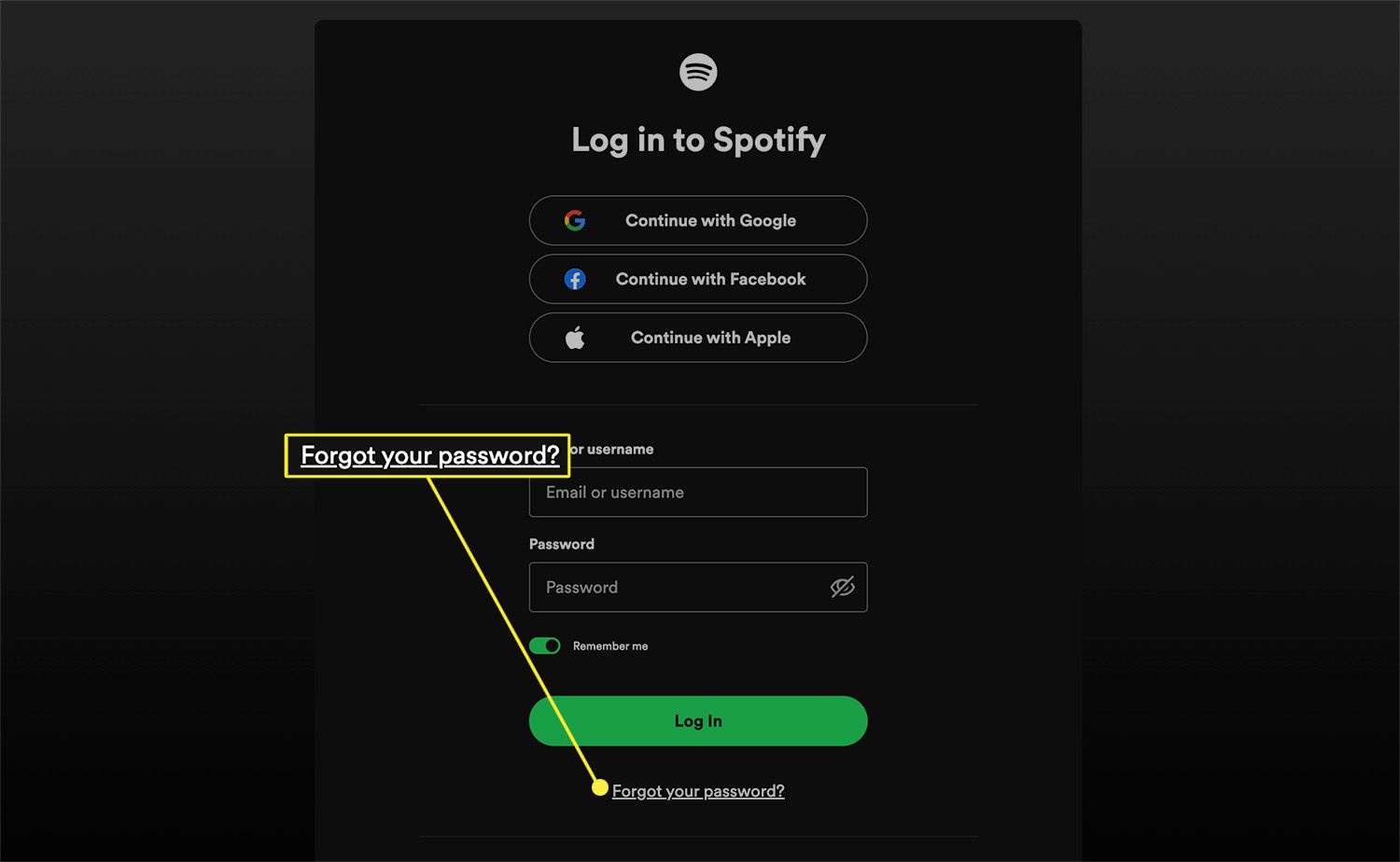 Cara Mengatasi Lupa Kata Sandi Spotify