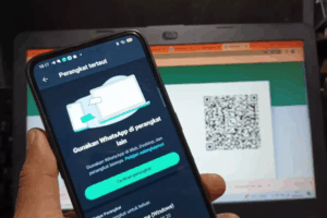 Cara Scan Kode QR WhatsApp Web 