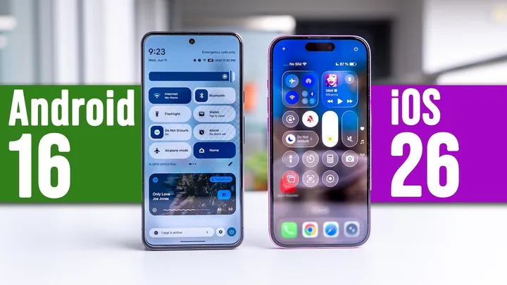 Perbedaan Android 16 dan iOS 26