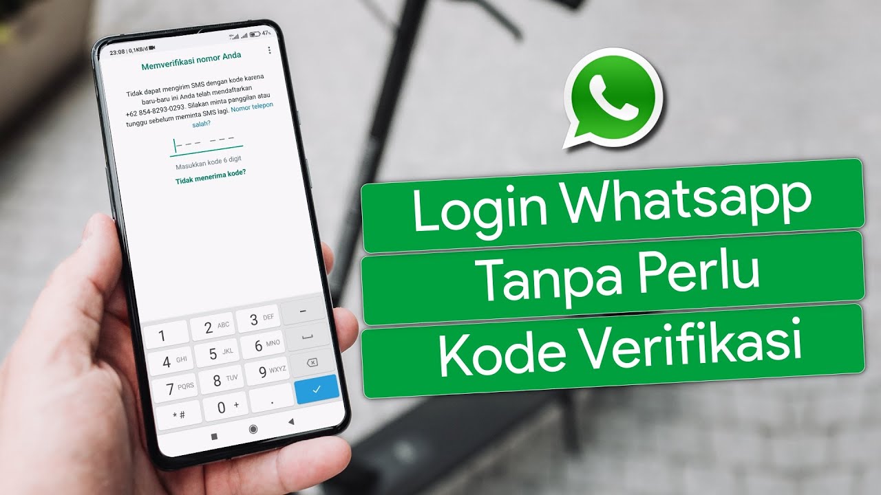 Cara Login WhatsApp Tanpa Kode Verifikasi 