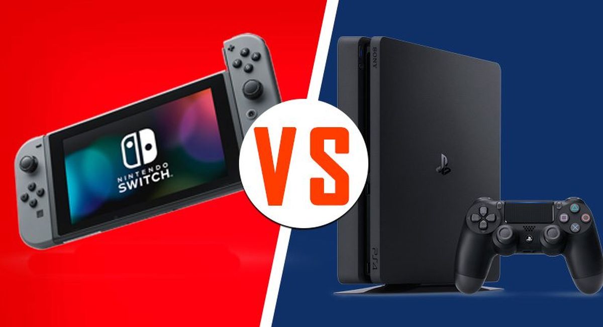 PS4 vs Nintendo Switch Lite