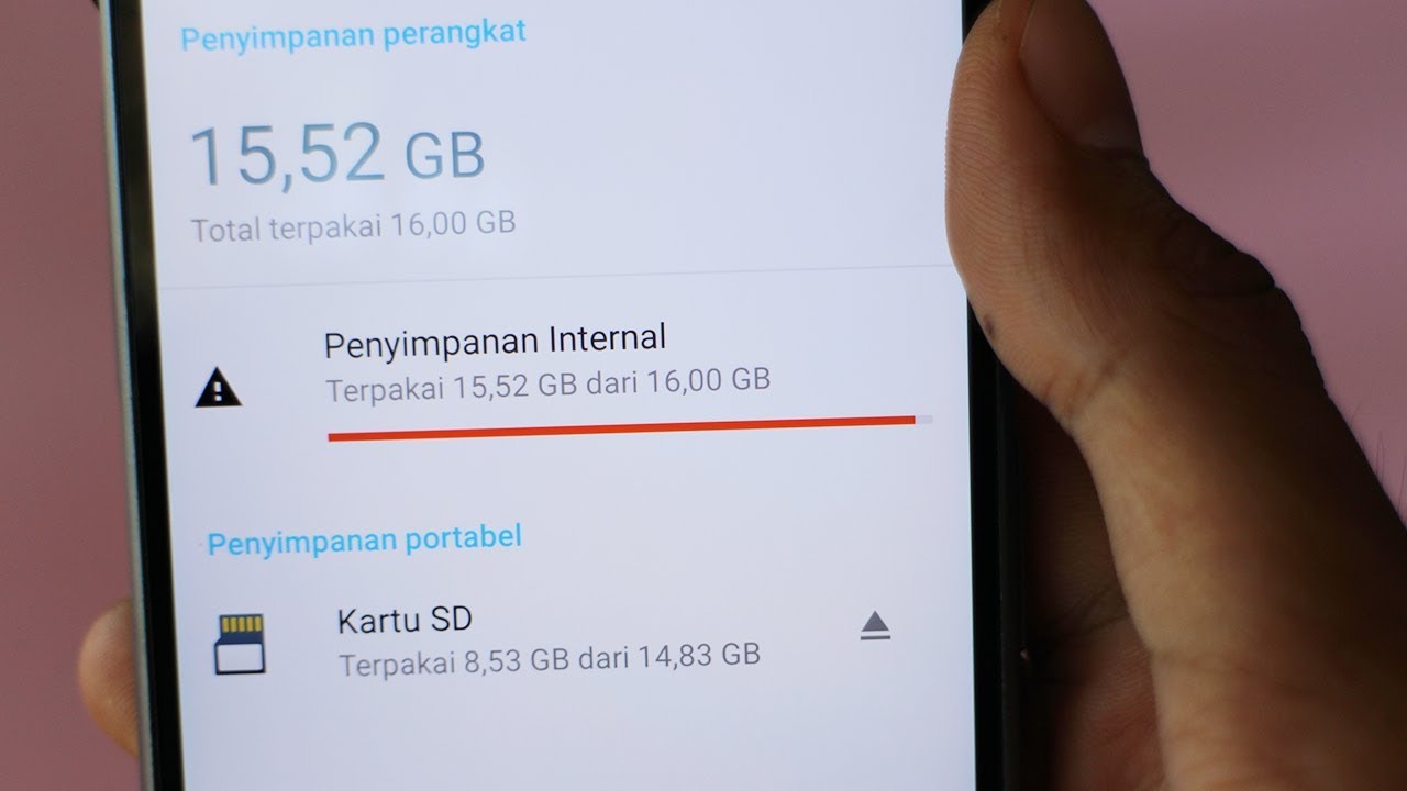 Cara Menambahkan Memori HP yang Penuh agar Tetap Gesit 