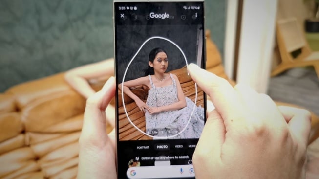 Cara Menggunakan Circle to Search