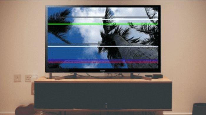 Penyebab Layar TV Bergaris yang Sering Terjadi 