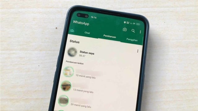 Cara Menambah Teks unik di Status WhatsApp 