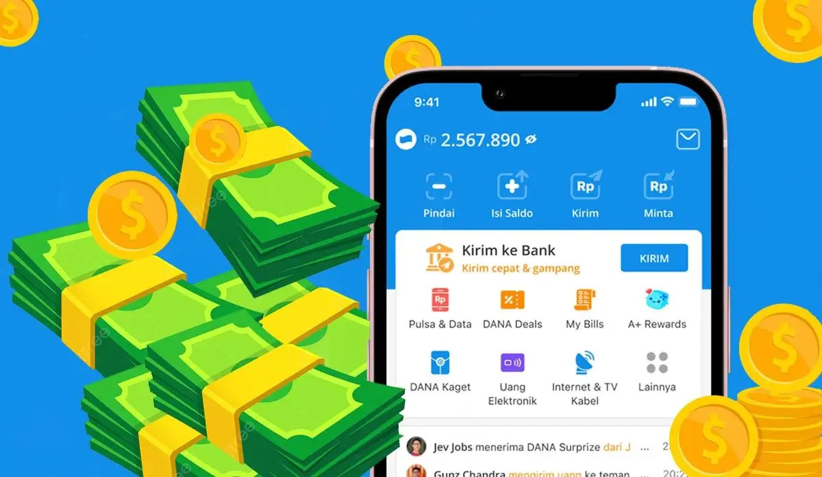 Tips Menjaga Akun Dompet Digital DANA Tetap Aman 