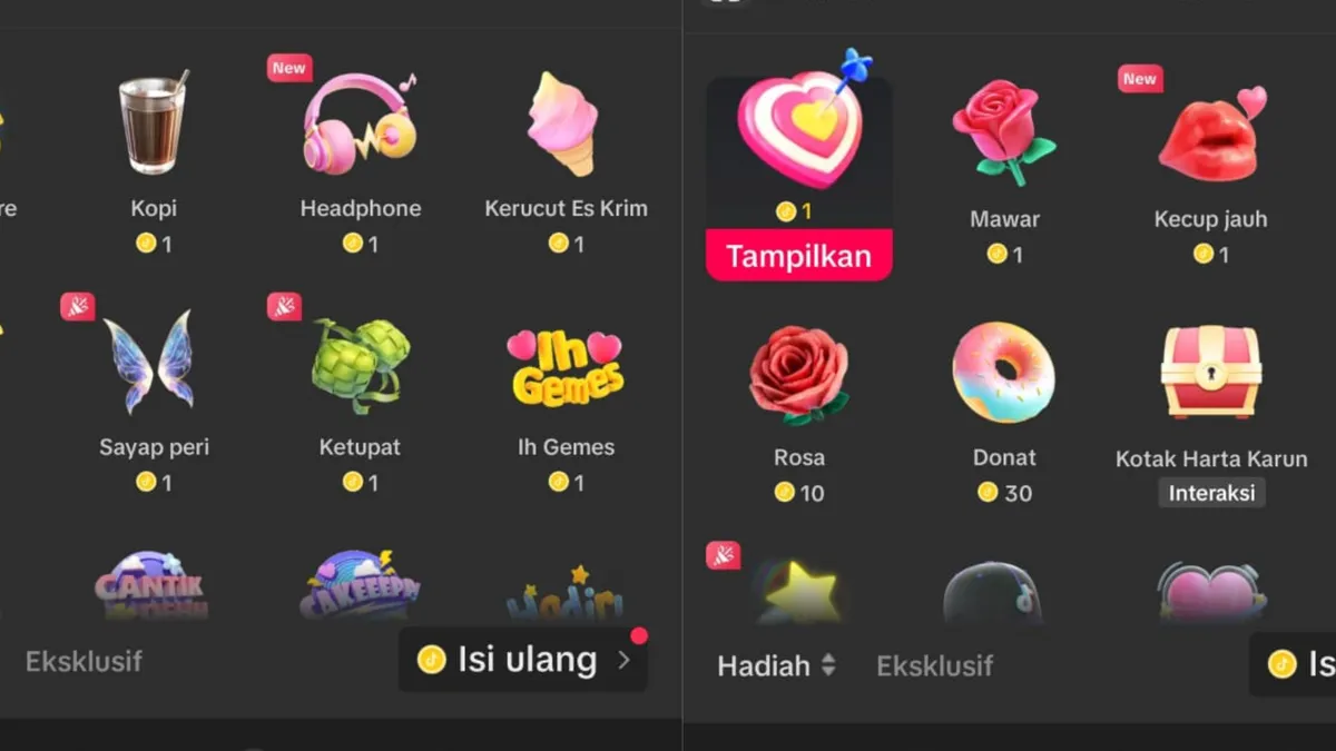 Cara Mencairkan Gift TikTok Menjadi Uang