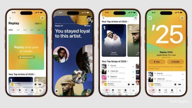 Cara Membuat Apple Music Recap 2025